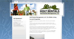 Desktop Screenshot of holtrentalmanagement.com